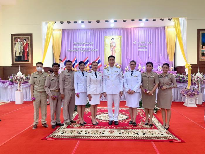 เทศบาลตำบลห้วยยาง เข้าร่วมกิจกรรมเฉลิมพระเกียรติสมเด็จพระนางเจ้าฯ พระบรมราชินี เนื่องในโอกาสวันเฉลิมพระชนมพรรษา